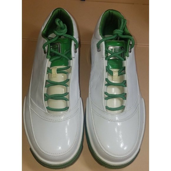 Nike Air Zoom Lebron Low ST Grass Sample 315837-111 White Green Men Size 10 EUC main image 7